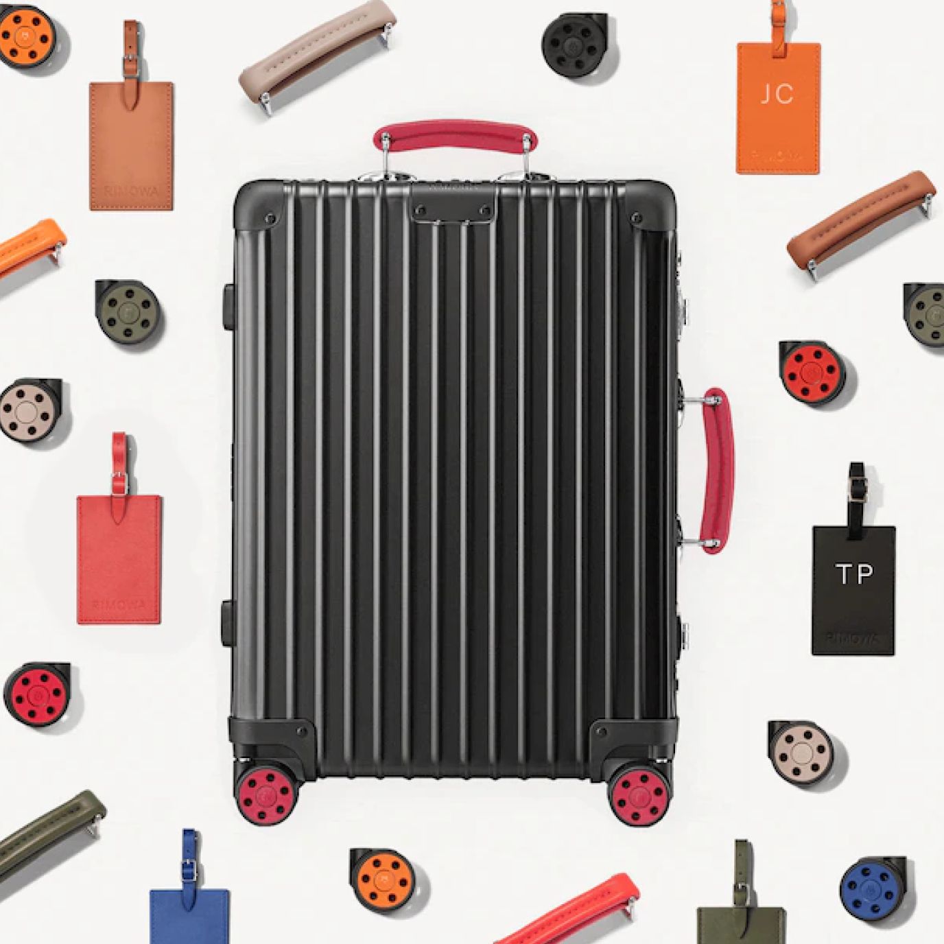 Golf lifestyle accessories flat lay
